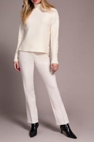 Tribal Turtleneck High Low Sweater