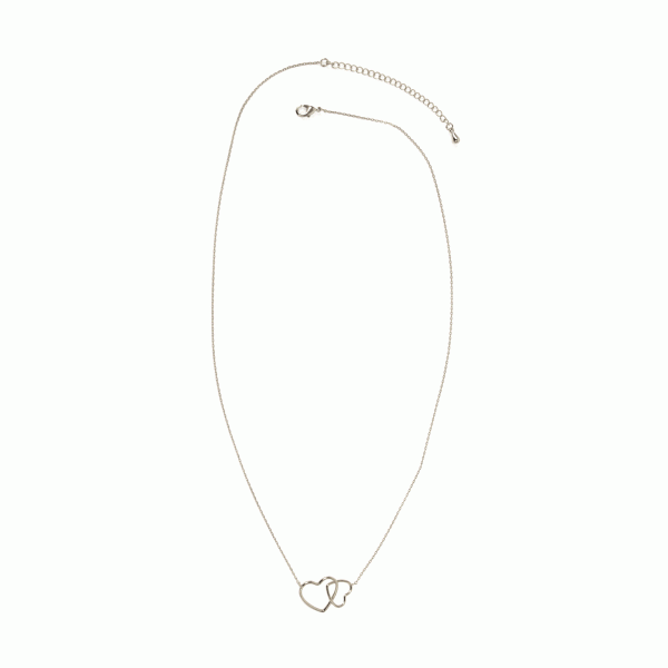 Joy Susan Linked Hearts Necklace
