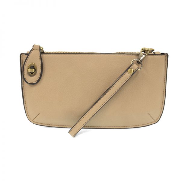 Joy Susan Crossbody Wristlet in Beech Wood