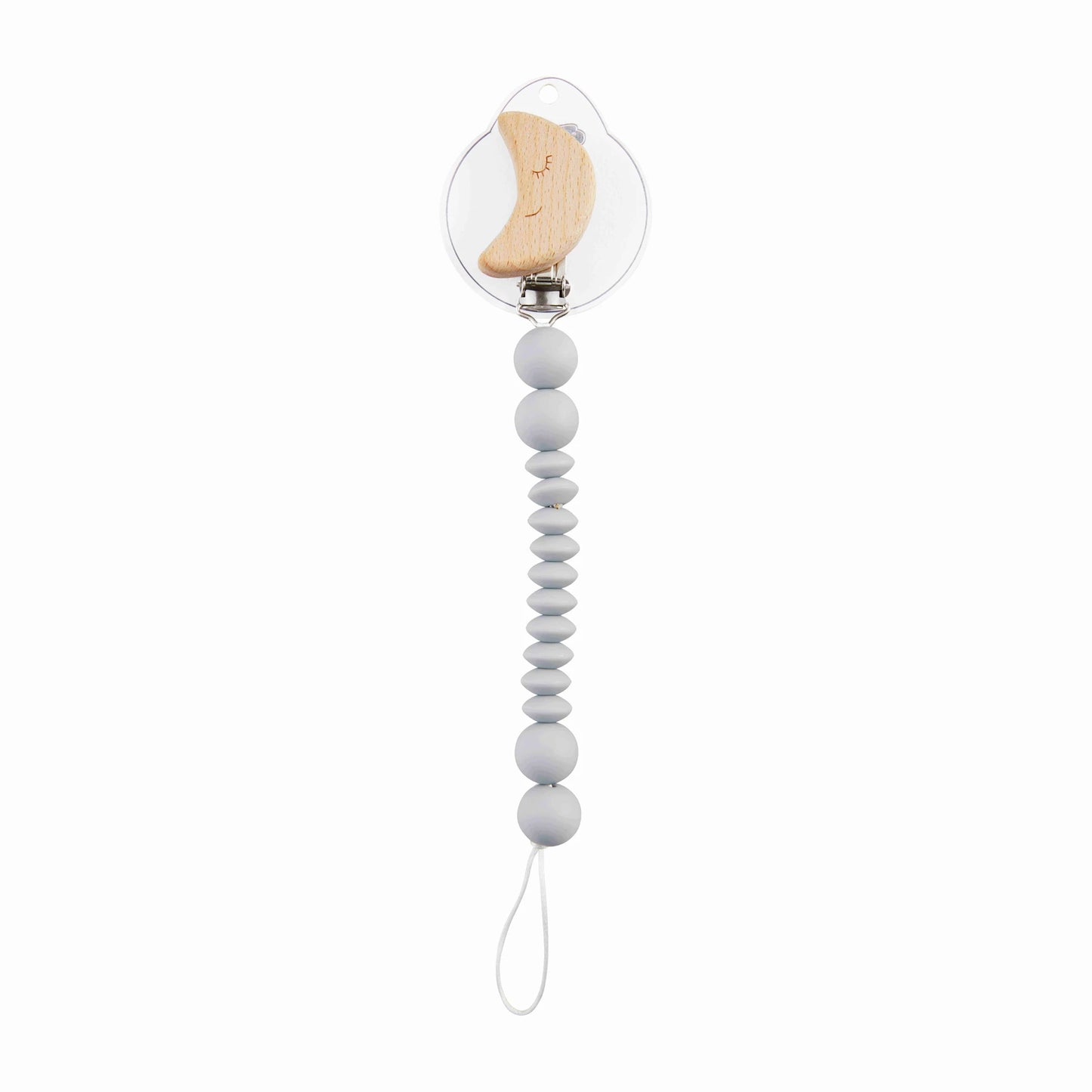 Wood/Silicone Pacy Clips