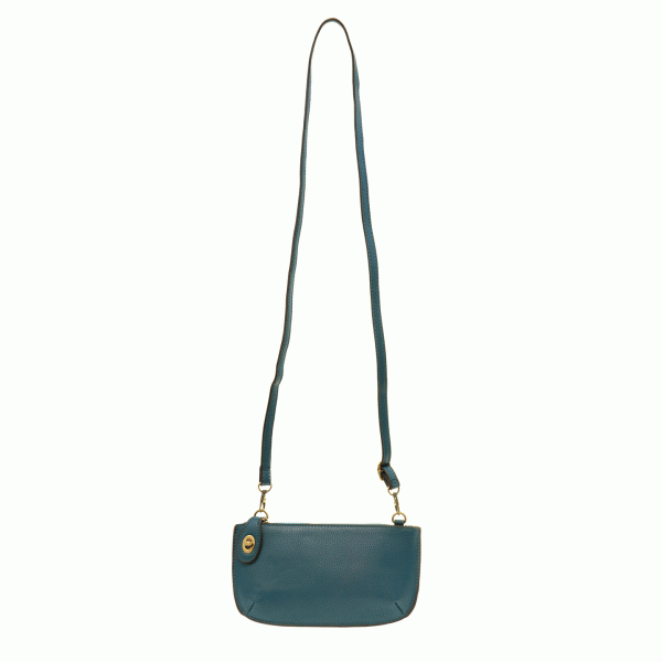 Joy Susan Crossbody Wristlet Clutch Peacock