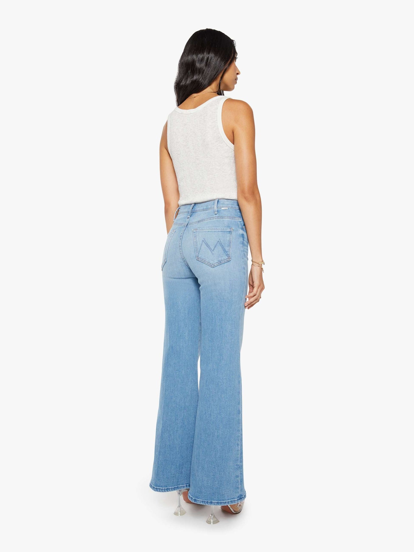 MOTHER DENIM The Hustler Roller Sneak Jeans