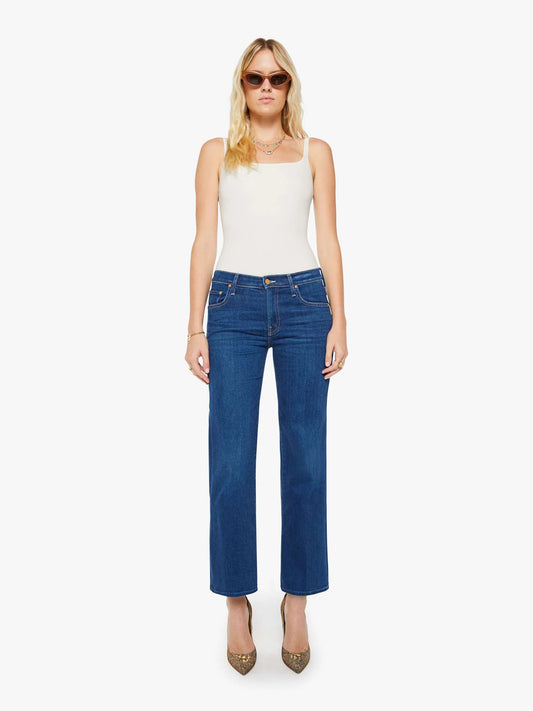 MOTHER THE MID RISE RAMBLER ZIP FLOOD