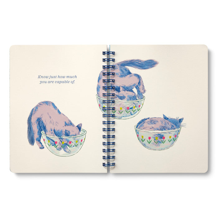 Spiral Notebook: Be Who You Are. Love What You Love.