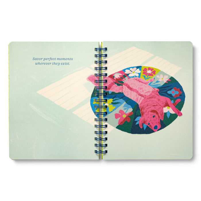 Spiral Notebook: Expect The Best Things To Happen Today.