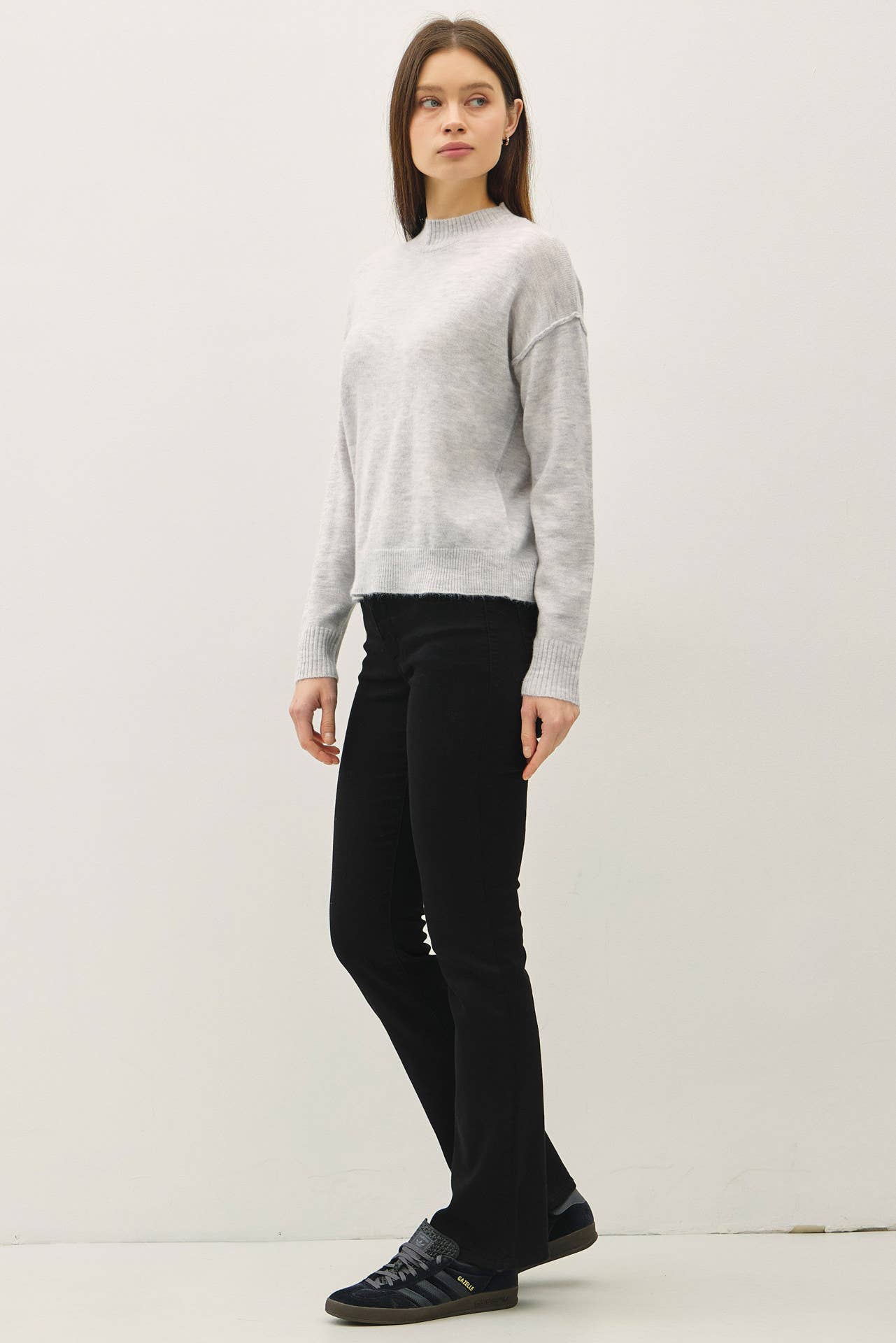 Be Cool Mock Neck Sweater