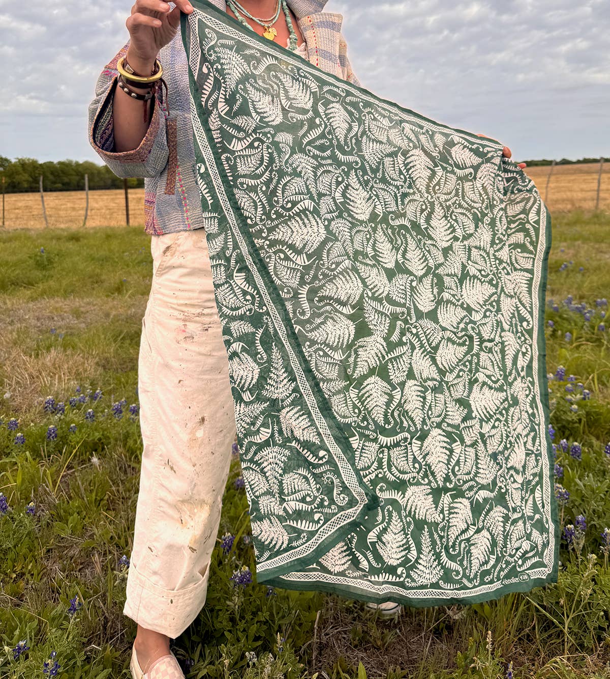 Wild Rag Fern Bandana