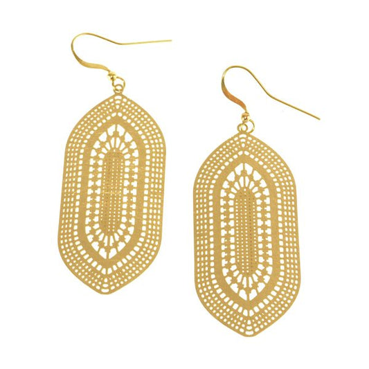 Joy Susan Medallion Earrings