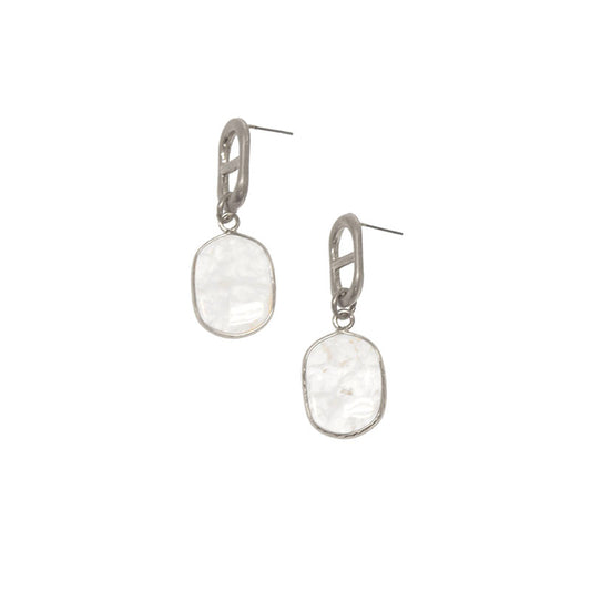 Joy Susan Clear Quartz Dangle Earrings