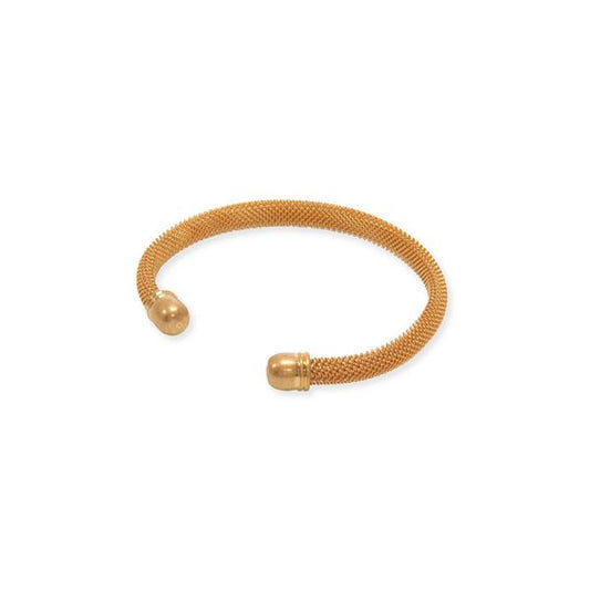 Joy Susan Gold Mesh Chain Cuff