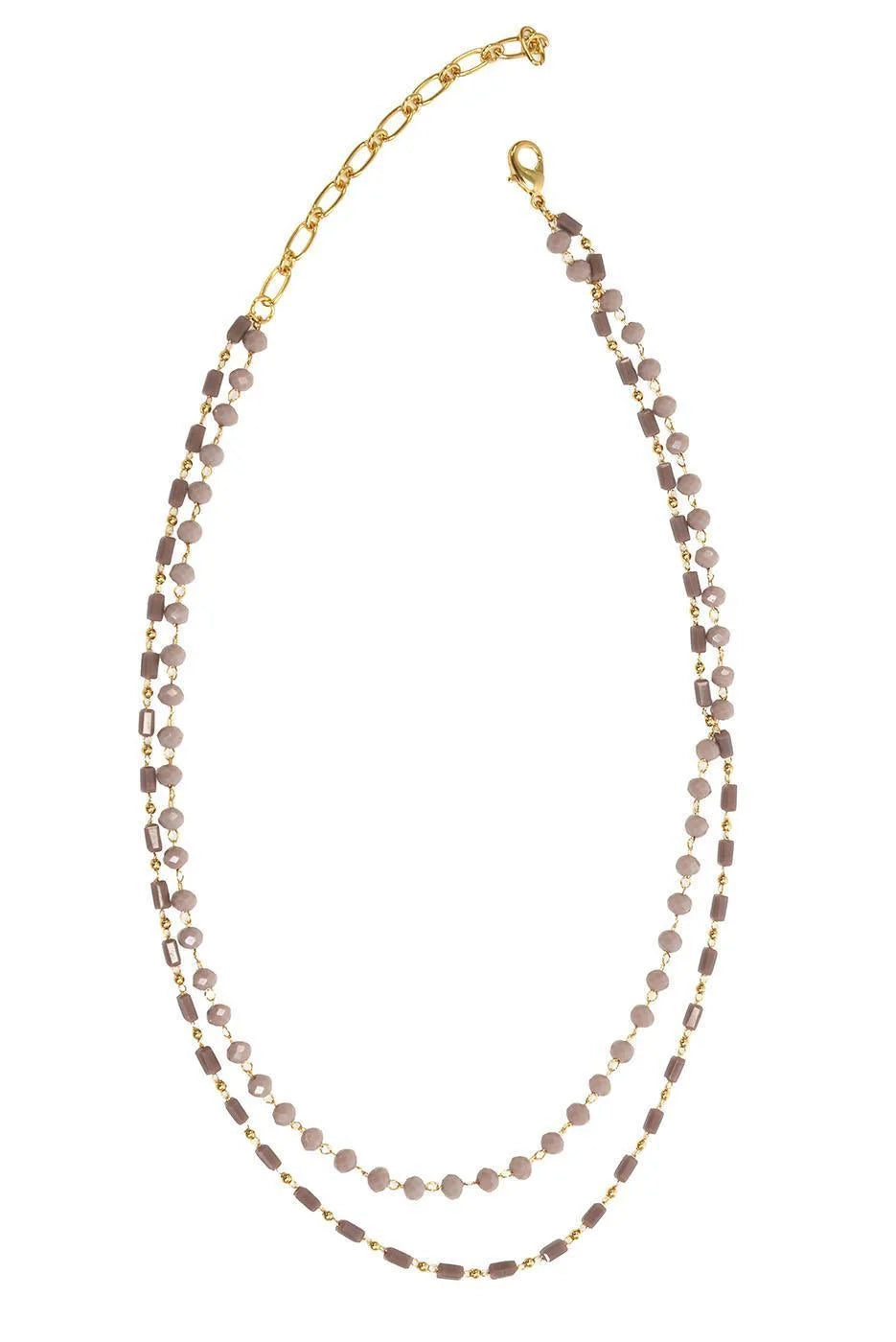 Joy Susan Pink/Lilac Beaded Necklace