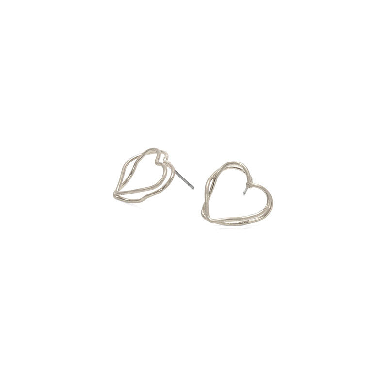 Joy Susan Two Hearts Entwined Earrings