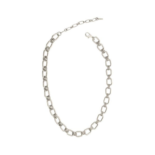 Joy Susan Silver Cable Chain Necklace