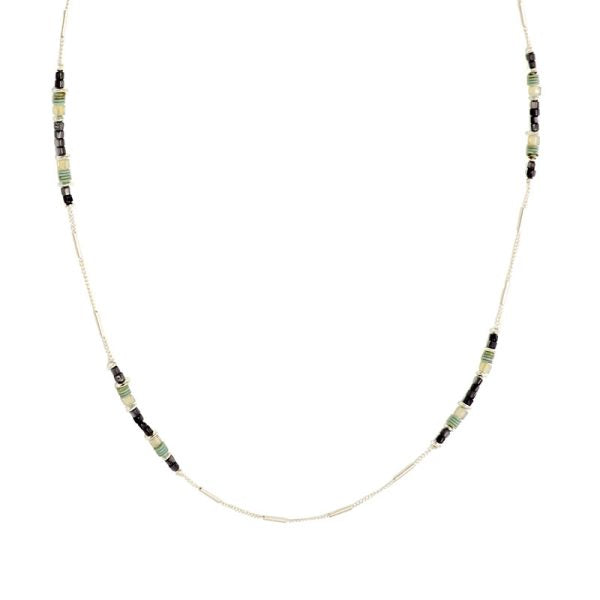 Joy Susan Bead & Bar Chain Necklace