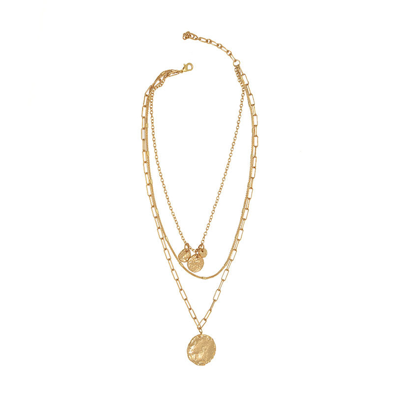 Joy Susan Gold Multi Chain Necklace