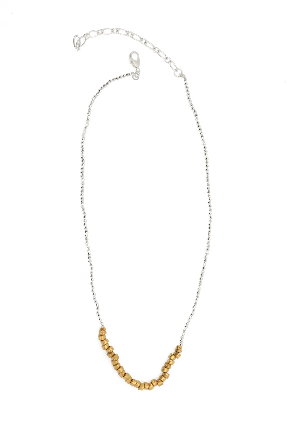 Joy Susan Mixed Metal Glint+Shine Necklace