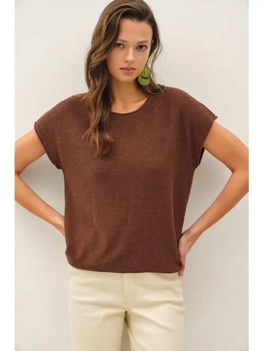 Be Cool Sweater Tee
