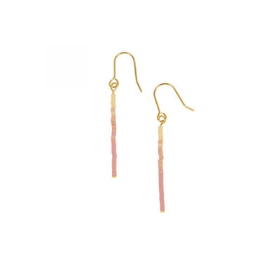 Joy Susan Long Beaded Bar Earrings, 3 colors