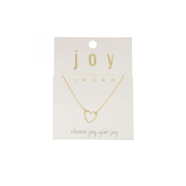 Joy Susan Heart Pendant Necklace