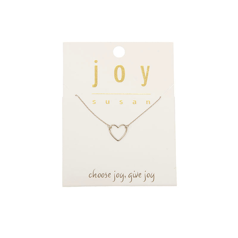 Joy Susan Heart Pendant Necklace