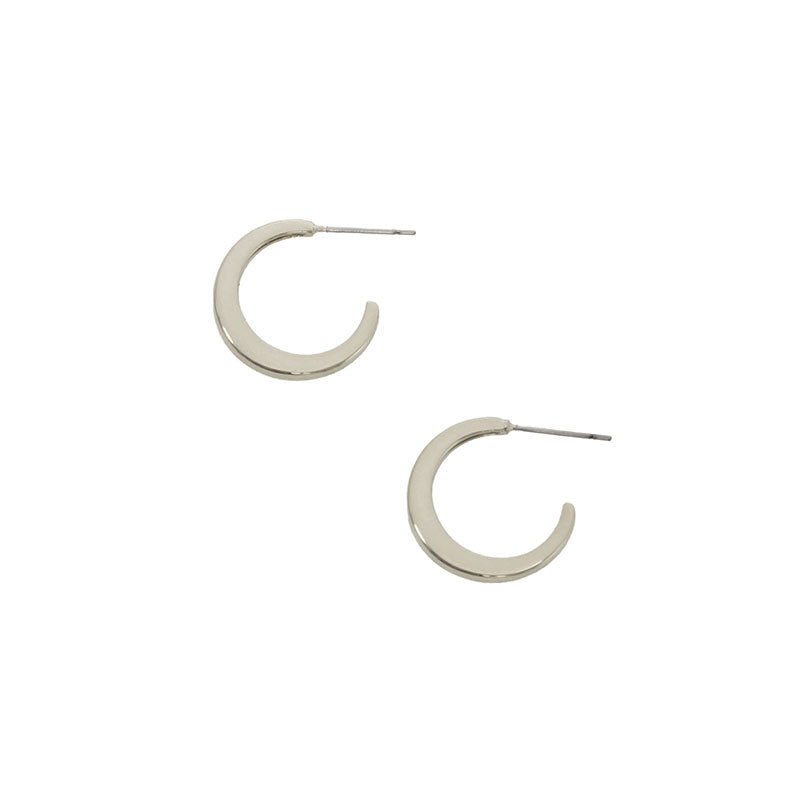 Joy Susan Flat Hoop Earrings