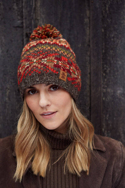 Womens Moray Bobble Beanie