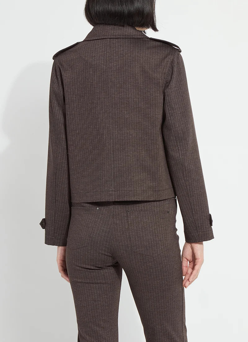Lysse Double Breasted Crop Trench
