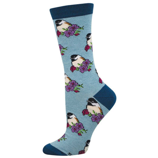 Perching Chickadee Socks