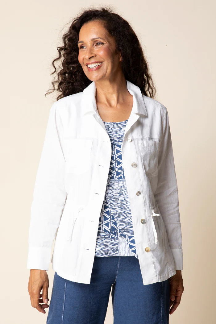 Habitat Linen Flora Jacket