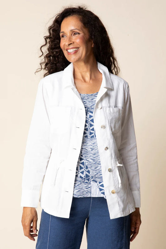 Habitat Linen Flora Jacket