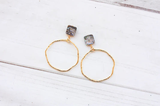 Virtue Abalone Post Earrings