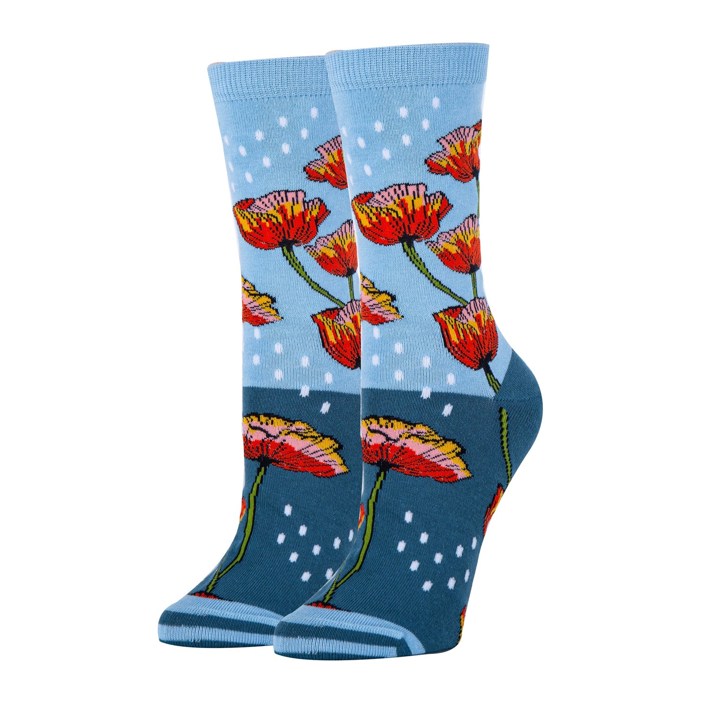 Poppy Please | Women's Premium Cotton Crew Socks