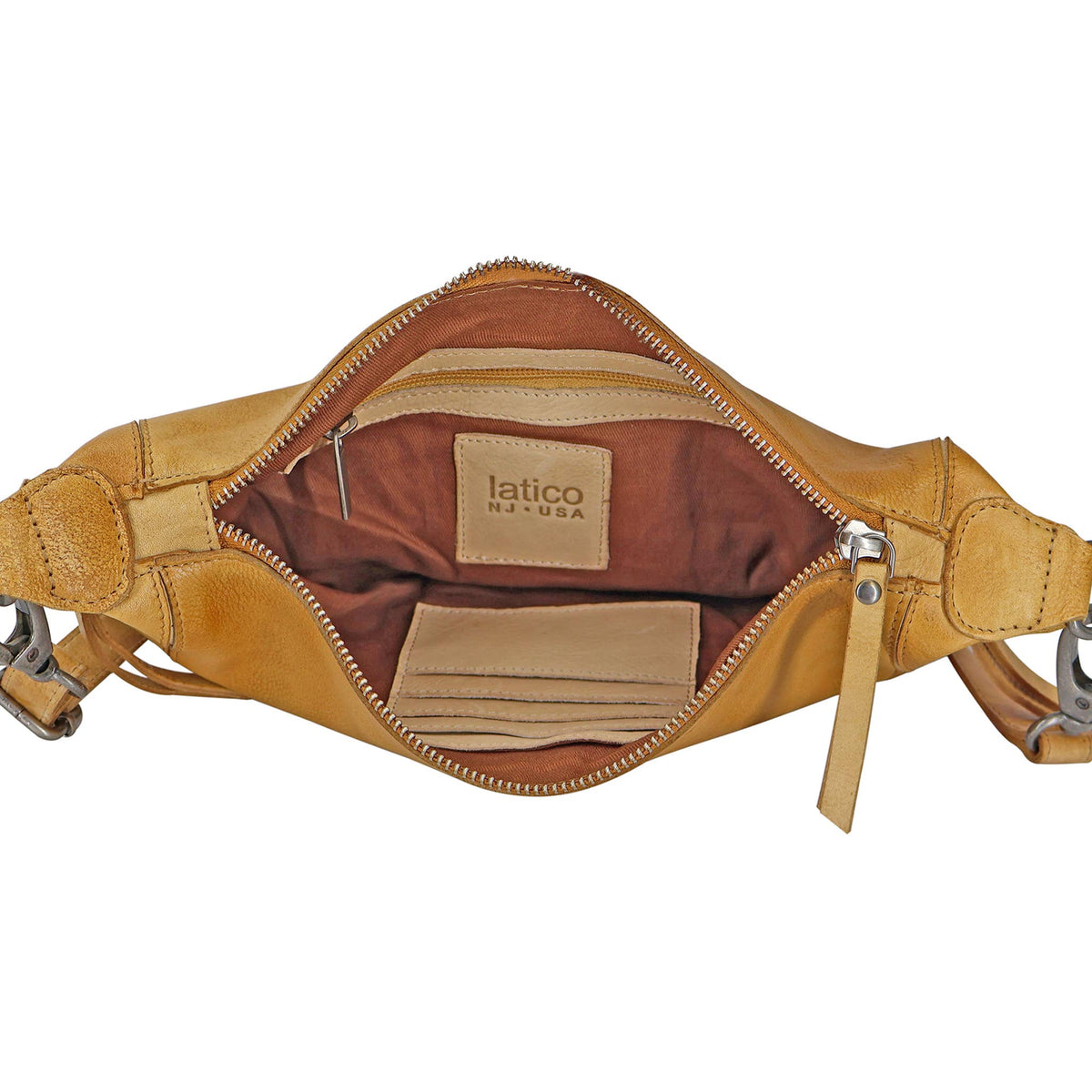 Latico Leather Crosby Sling/Crossbody Handbag