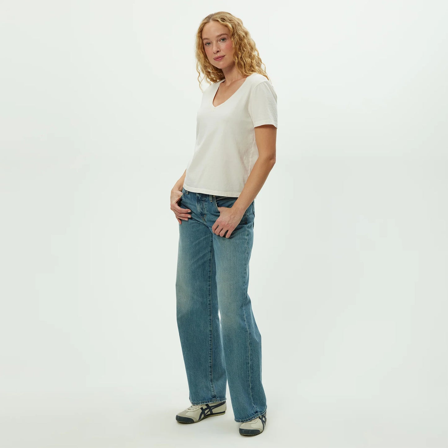 Michael Stars Daria V-Neck Tee