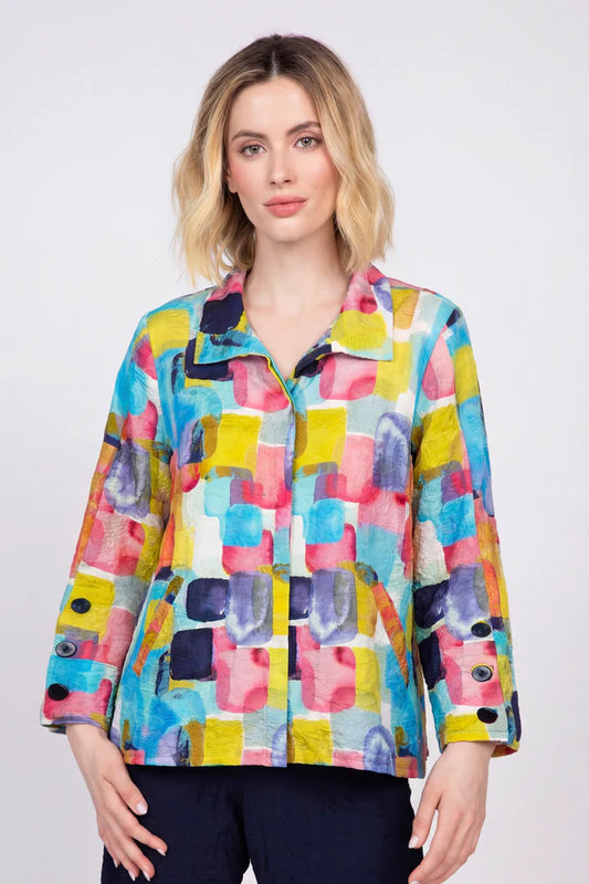 Olivia by Habitat Rayon Crinkle Shirt