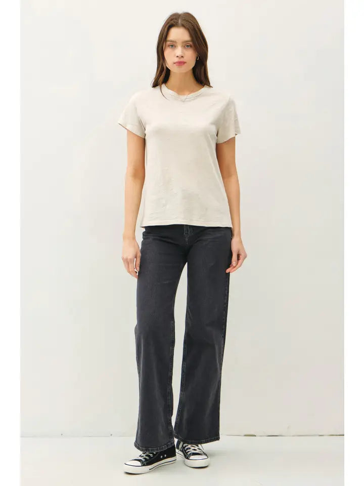 Be Cool Cotton Slub Tee