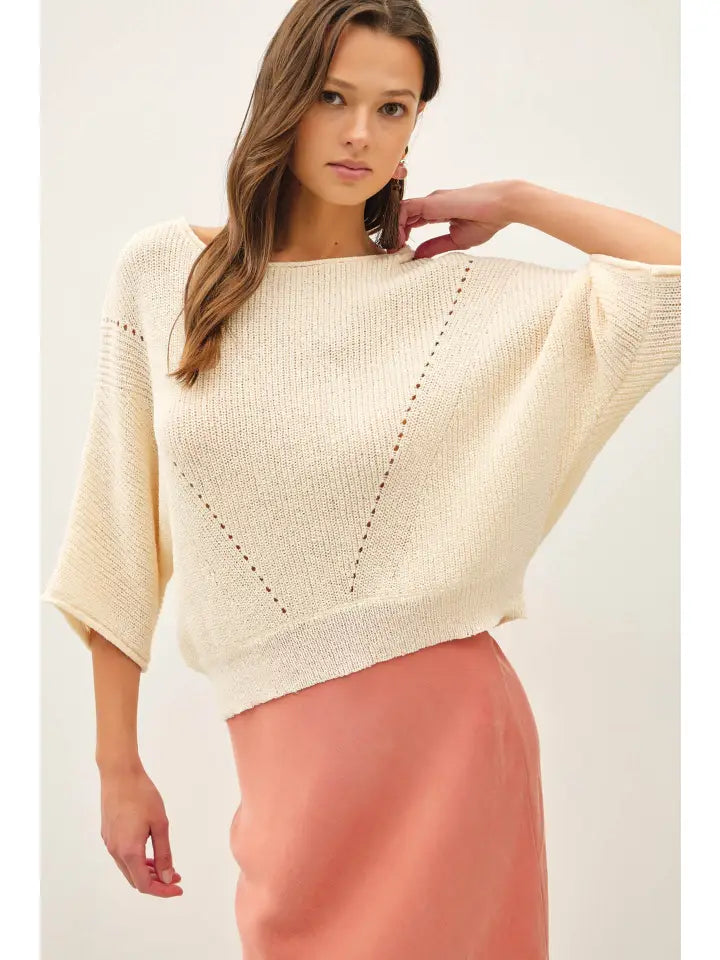 Be Cool Dolman Sleeve Sweater