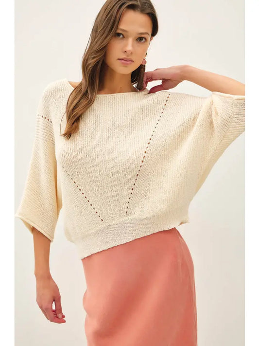 Be Cool Dolman Sleeve Sweater