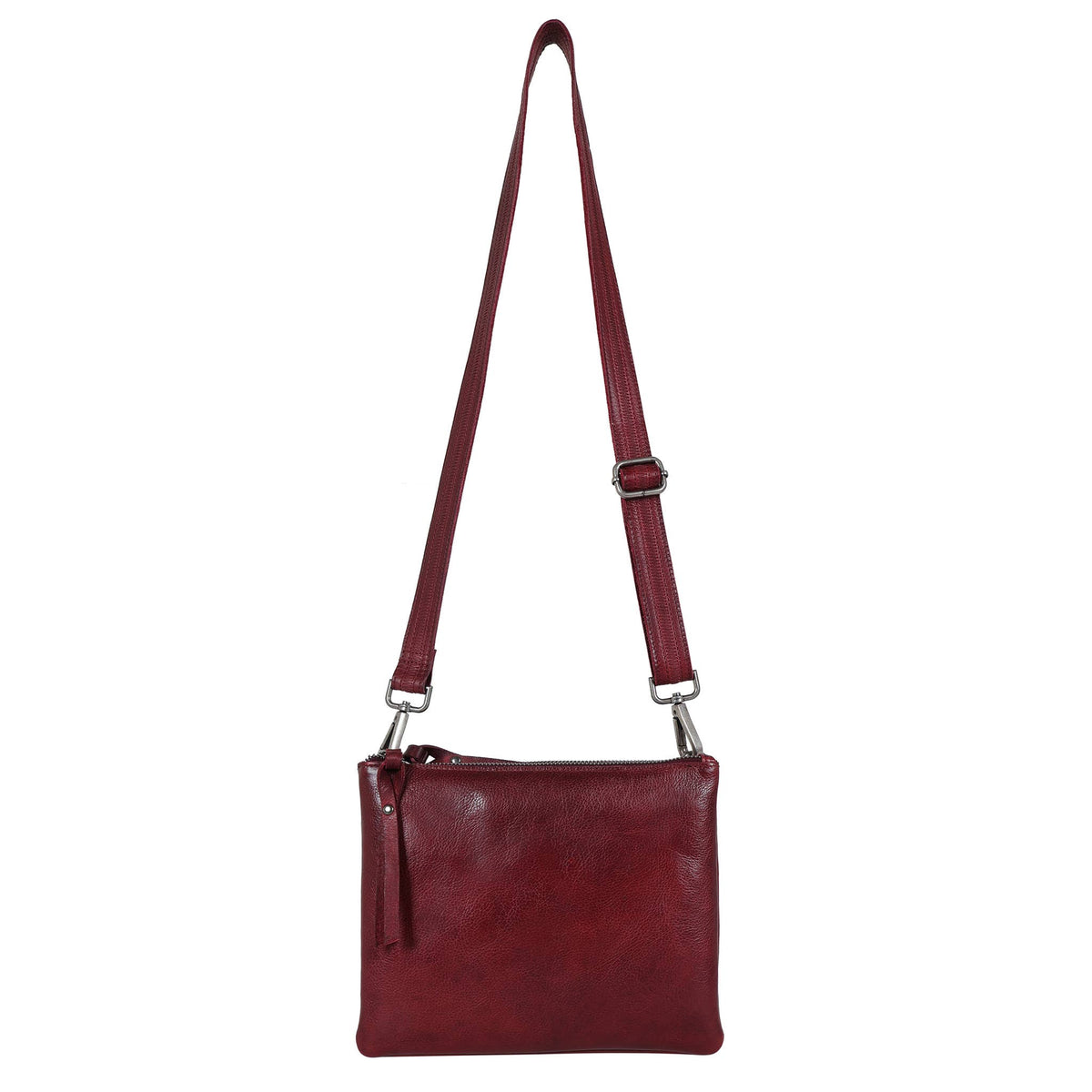 Latico Jett Leather Crossbody Bags