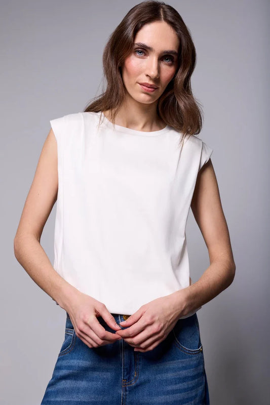 Tribal Padded Shoulder Muscle Tee