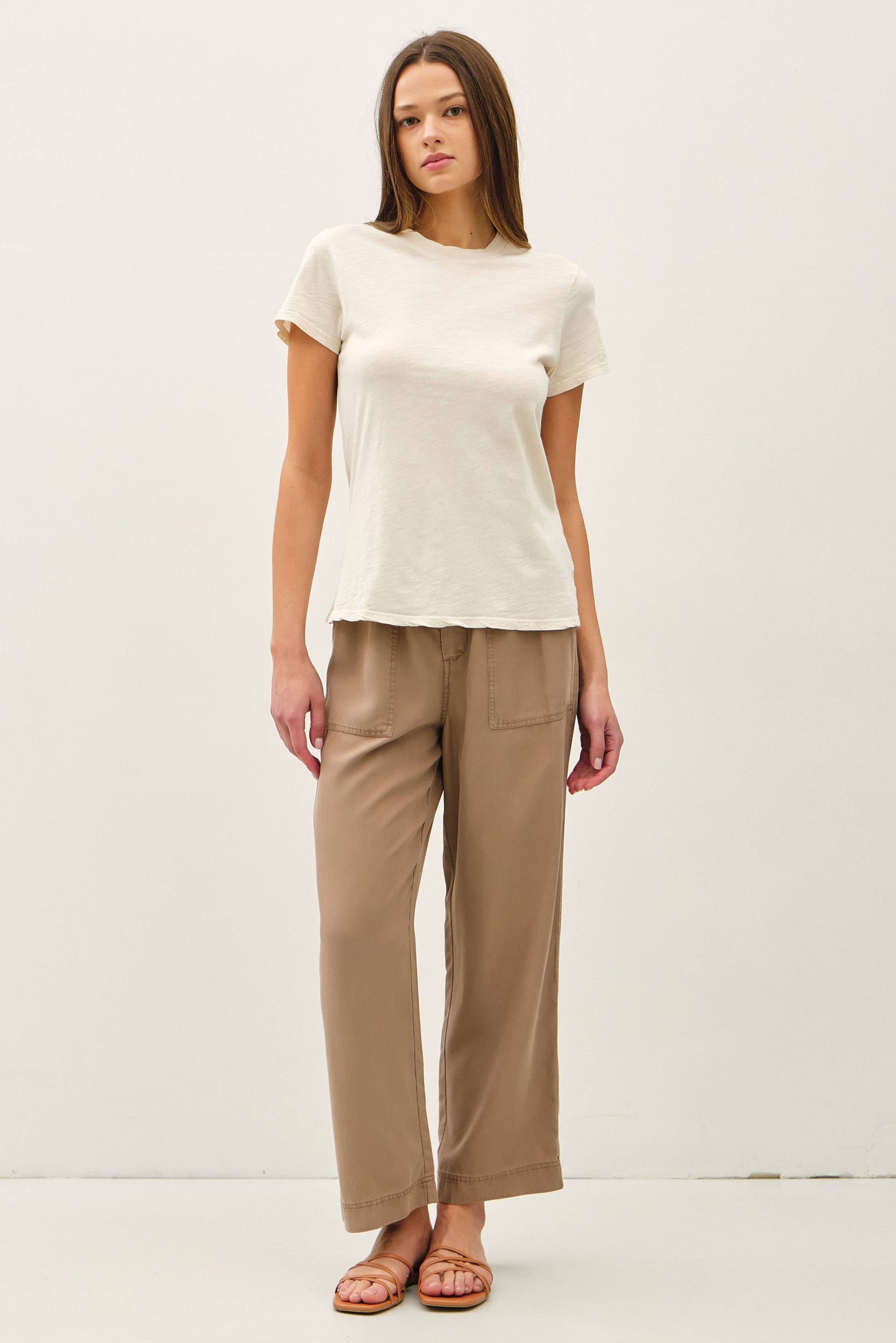 CLASSIC CUT ACID WASH COTTON T-SHIRT