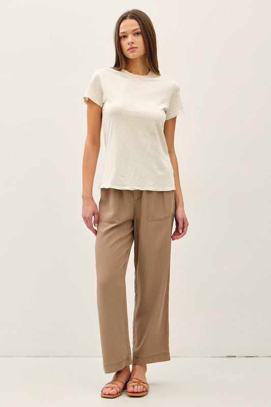 CLASSIC CUT ACID WASH COTTON T-SHIRT