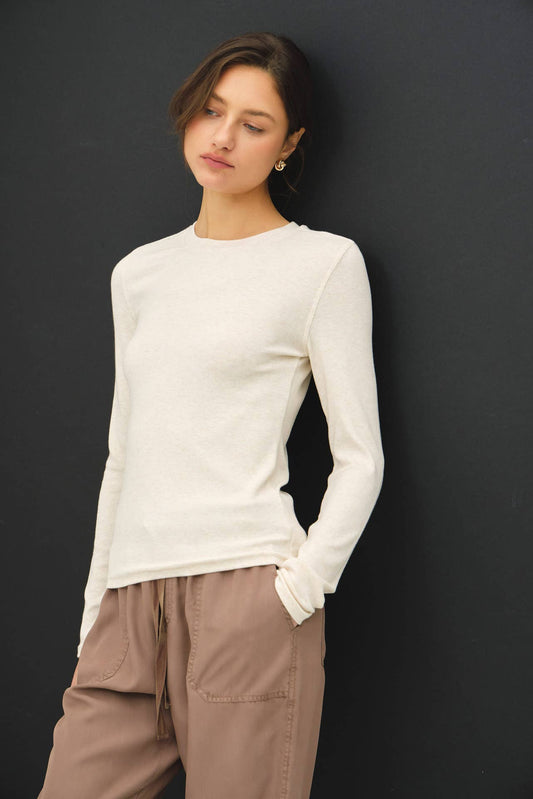 Be Cool Ribbed Knit Top