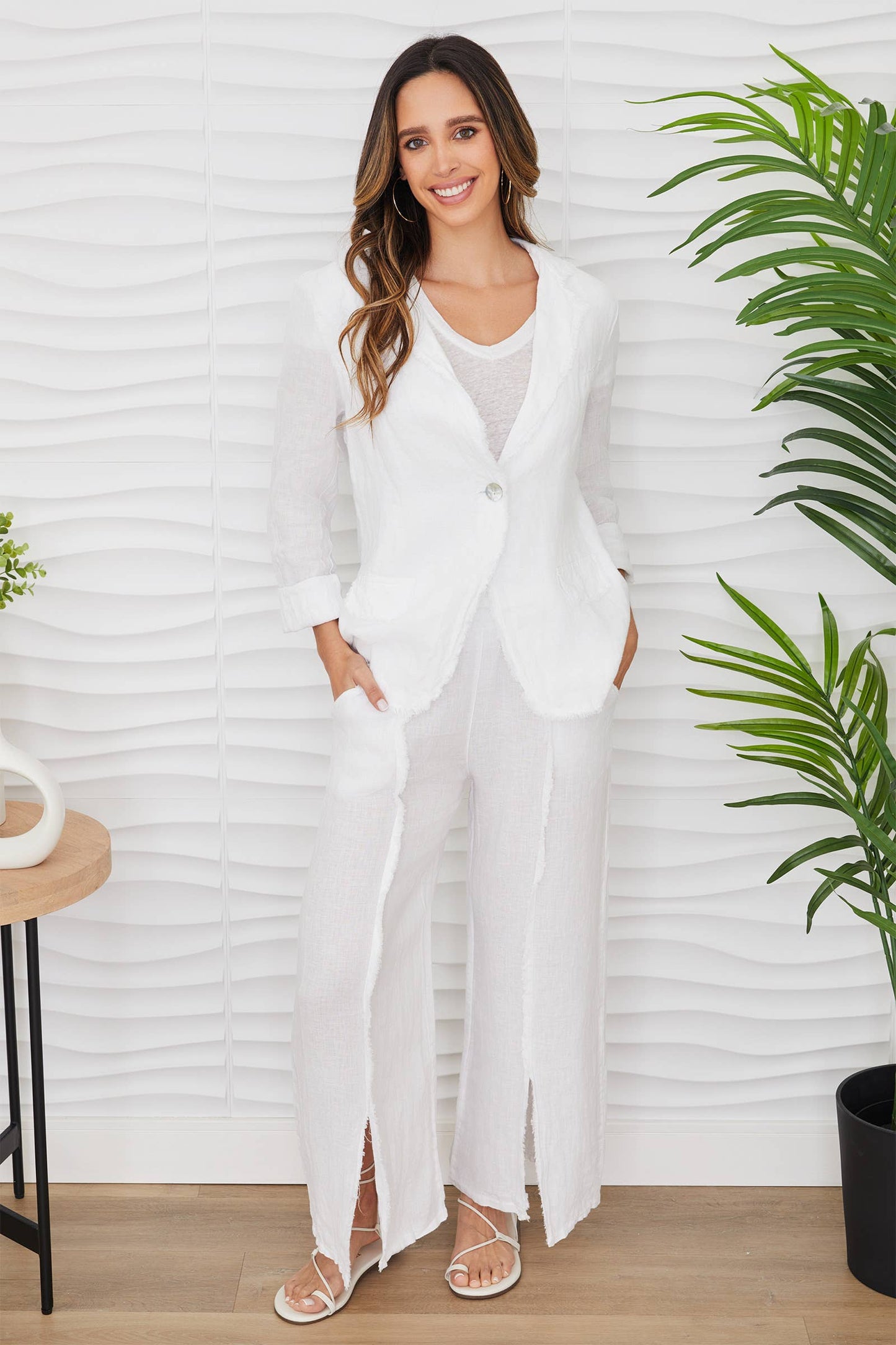 Milio Milano Linen Blazer, 2 colors