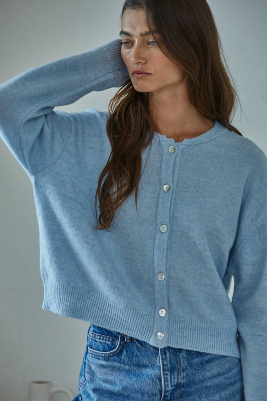 By Together Button Front Cardigan