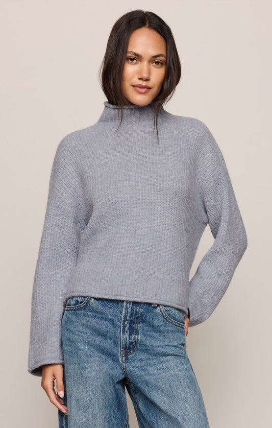 Z Supply Warm Wishes Sweater in Silverlake