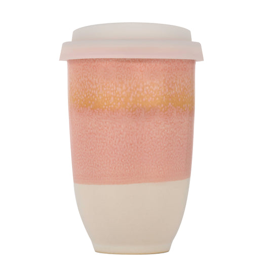Afterglow 12oz Ceramic Travel Mug – Reusable & Giftable