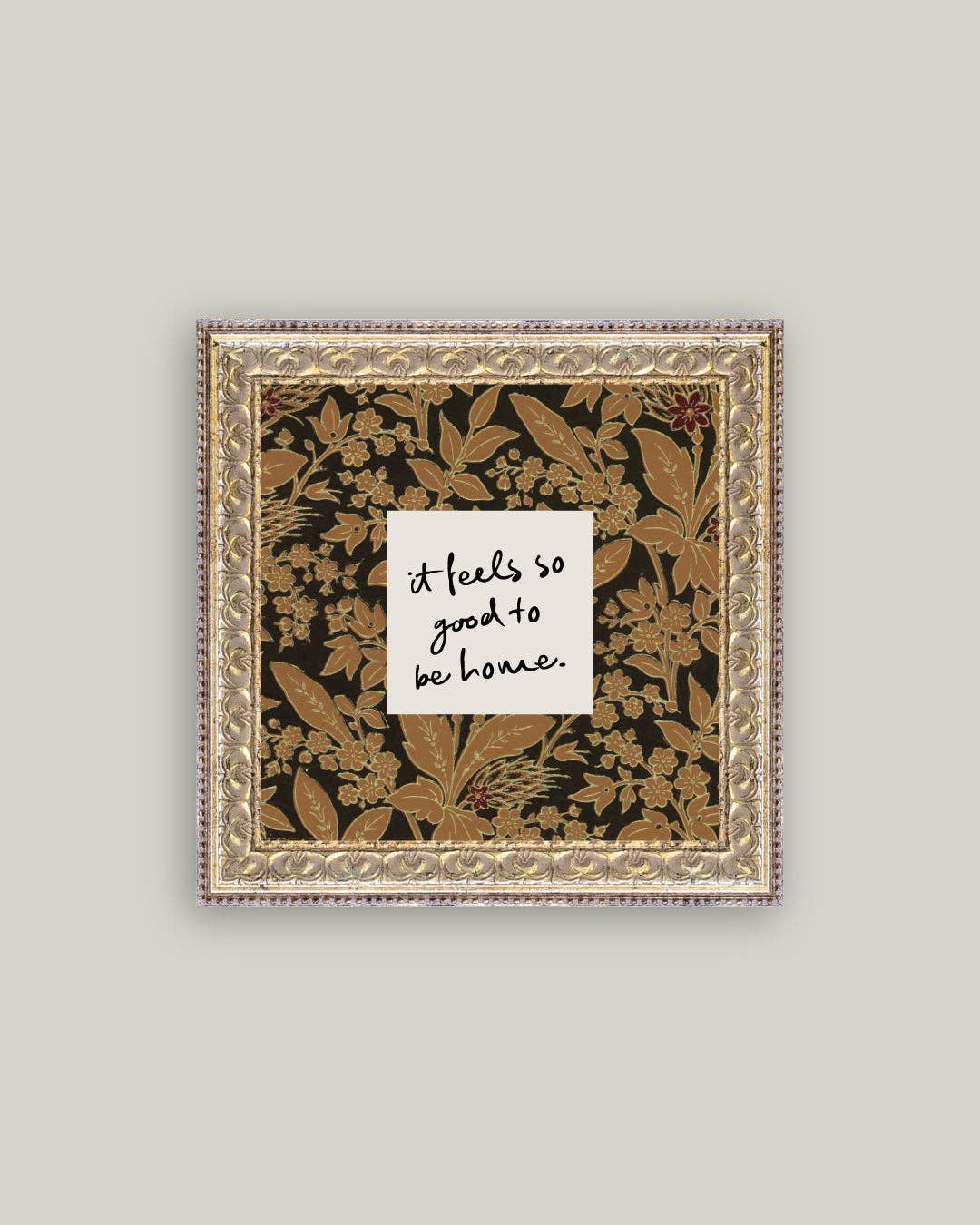 So Good To Be Home Framed Antique Art