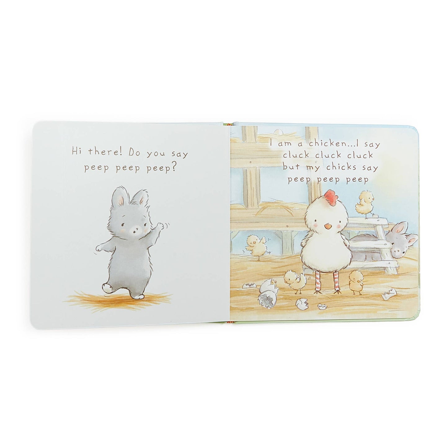 Who Says Peep Peep Board Book