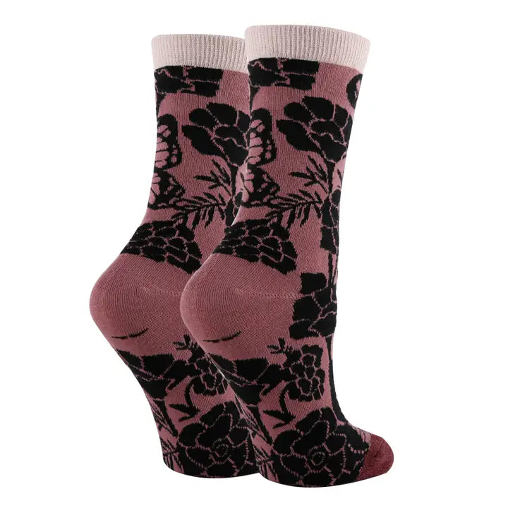 Oooh Yeah Blossom Print Socks